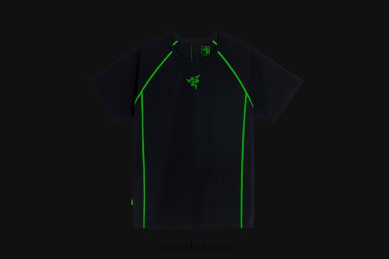 Razer drabužiai vienos spalvos athleisure – instinktų marškinėliai ZNZXF194
