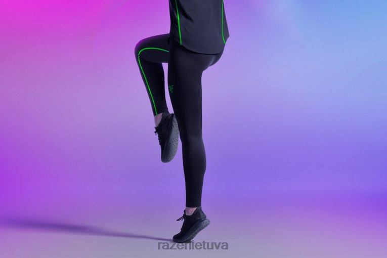 Razer drabužiai vienos spalvos athleisure – instinktiniai aukštaūgiai antblauzdžiai ZNZXF199