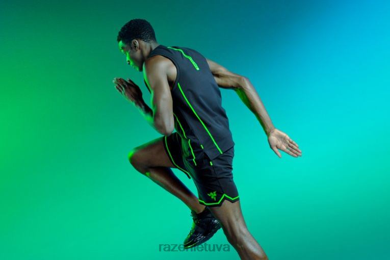 Razer drabužiai vienos spalvos athleisure – instinktiniai šortai ZNZXF198