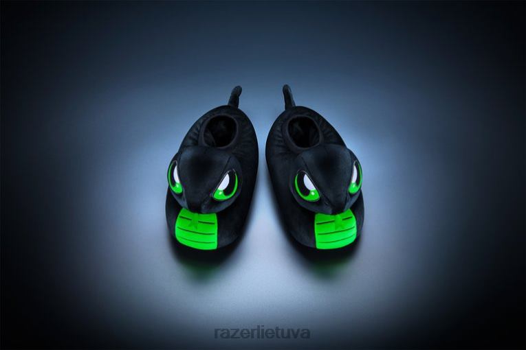 Razer pavara vienos spalvos sneki snek šlepetės ZNZXF205