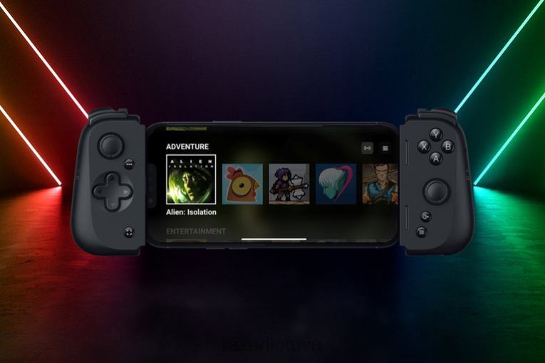 Razer mobilusis vienos spalvos kishi v2, skirtas iphone ZNZXF181
