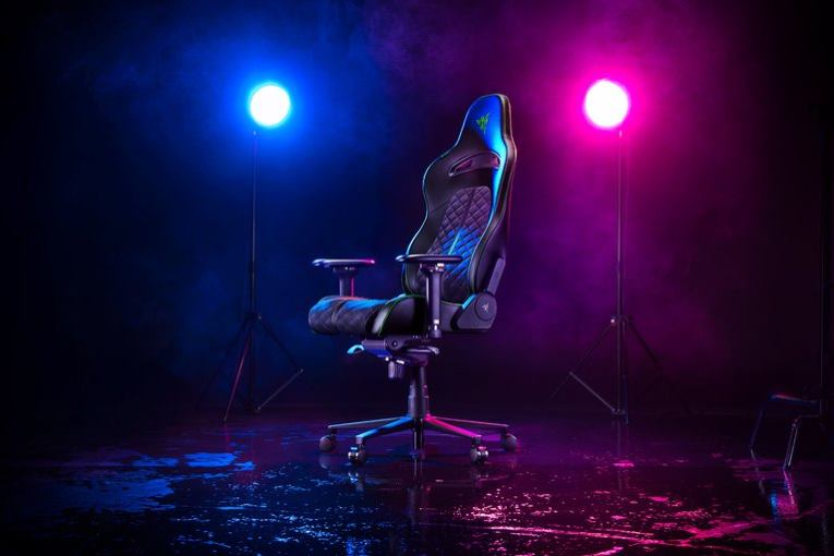 Razer žaidimų kėdė žalias enki ZNZXF131