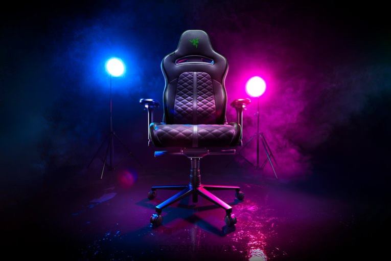 Razer žaidimų kėdė žalias enki ZNZXF131