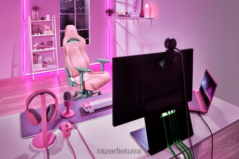 Razer žaidimų kėdė kvarcas enki ZNZXF133