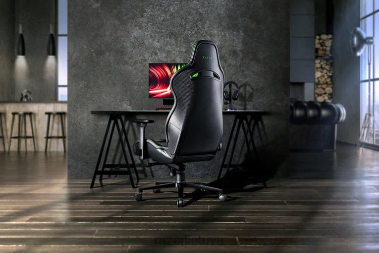 Razer žaidimų kėdė vienos spalvos enki pro ZNZXF130
