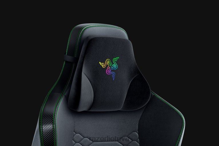 Razer žaidimų kėdė vienos spalvos galvos pagalvėlės chroma ZNZXF144