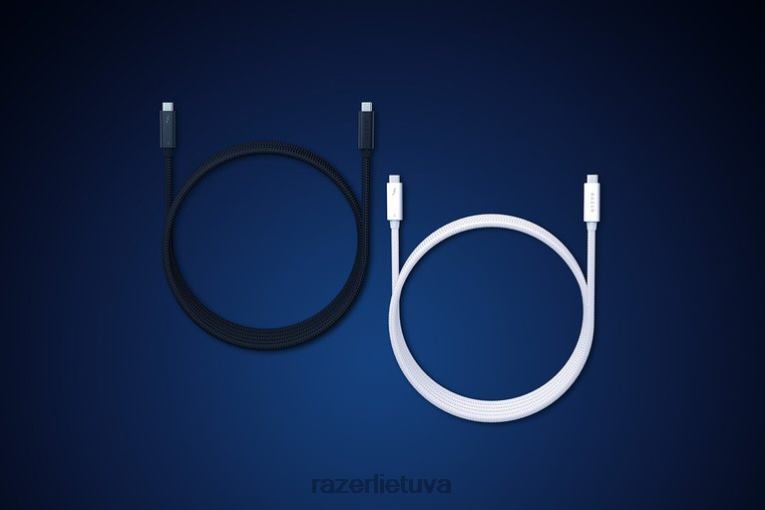 Razer kompiuterio komponentas baltas Thunderbolt 4 kabelis ZNZXF24
