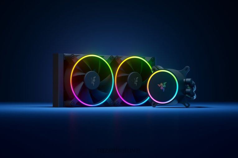 Razer kompiuterio komponentas vienos spalvos hanbo chroma rgb aio skysčio aušintuvas (argb siurblio dangtelis) ZNZXF19