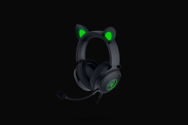 Razer turinio kūrimas juodas kraken kitty v2 pro ZNZXF103