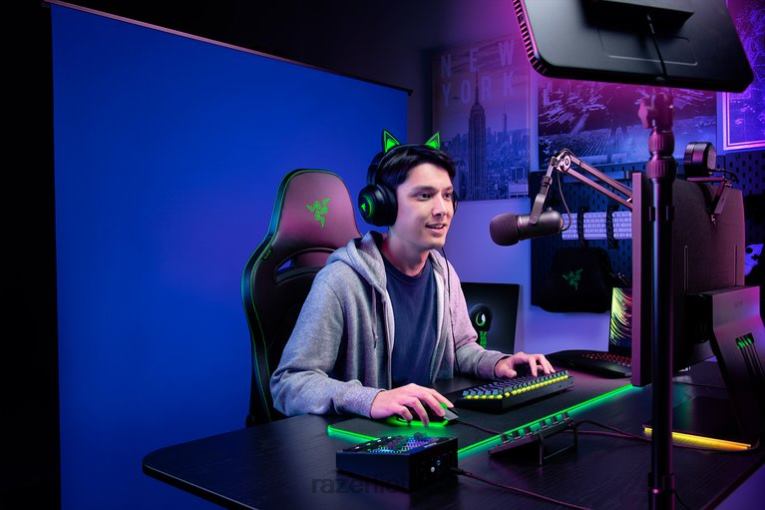 Razer turinio kūrimas mėlyna galinis ekranas ZNZXF114