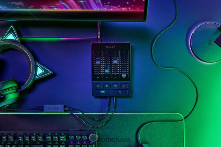 Razer turinio kūrimas vienos spalvos garso maišytuvas ZNZXF117