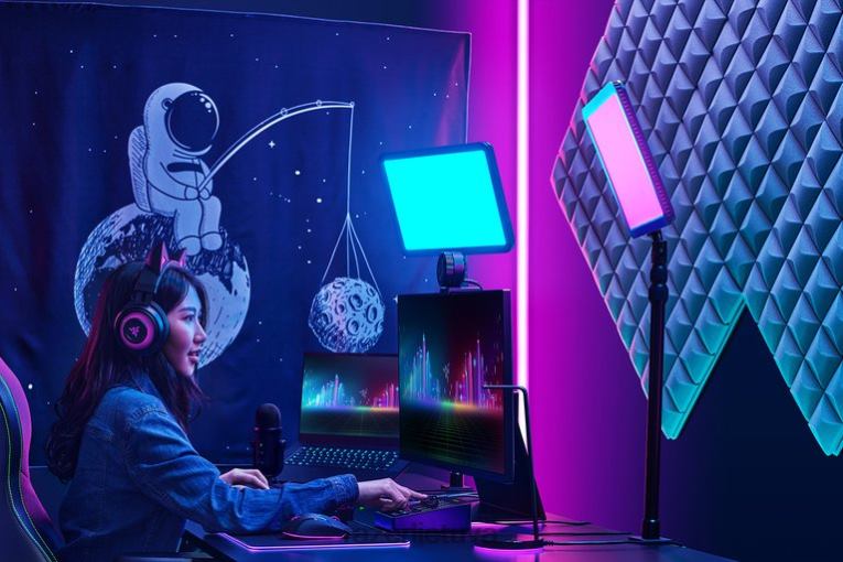 Razer turinio kūrimas vienos spalvos klavišų šviesos chroma ZNZXF120