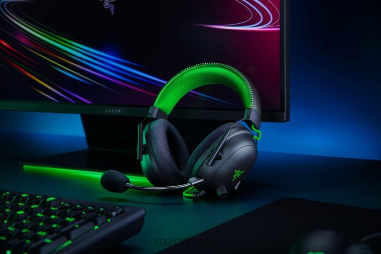 Razer žaidimų garsas juodas blackshark v2 specialusis leidimas ZNZXF86