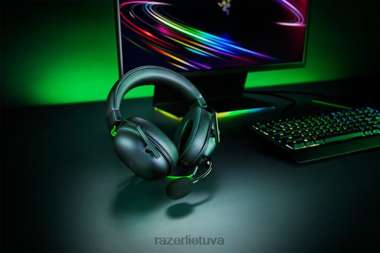 Razer žaidimų garsas juodas blackshark v2 usb ZNZXF89
