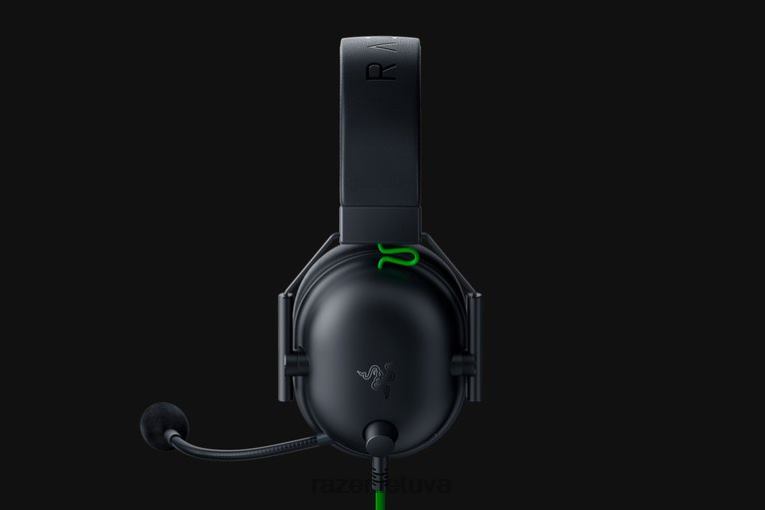 Razer žaidimų garsas juodas blackshark v2 usb ZNZXF89