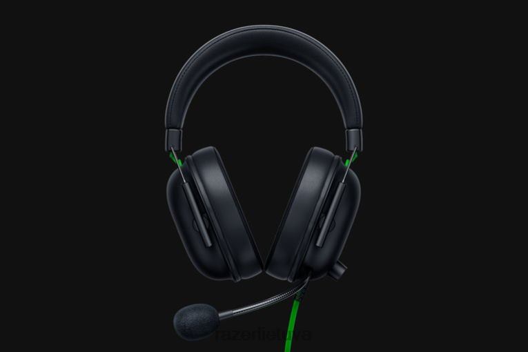 Razer žaidimų garsas juodas blackshark v2 usb ZNZXF89