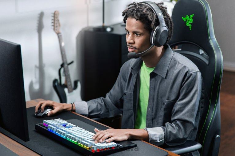 Razer žaidimų garsas vienos spalvos barracuda – roblox leidimas ZNZXF93