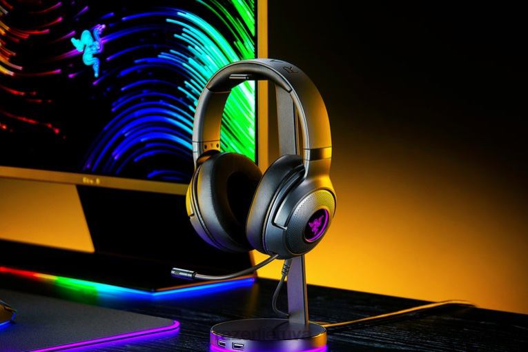 Razer žaidimų garsas vienos spalvos kraken v3 x ZNZXF97