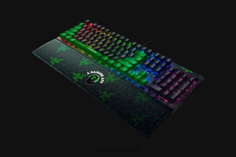 Razer X *A Bathing Ape klaviatūra žalias blackwidow v3 - žalias jungiklis - mes ZNZXF60