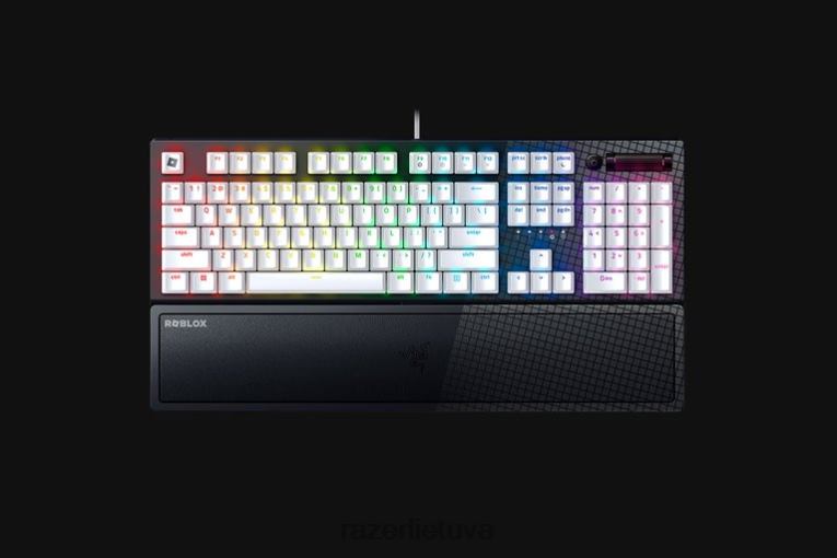 Razer klaviatūra baltas blackwidow v3 – žalias jungiklis – mus – roblox leidimas ZNZXF59