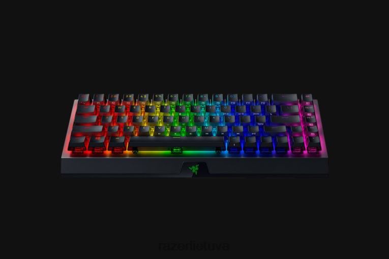 Razer klaviatūra juodas blackwidow v3 mini hyperspeed – fantominis leidimas – geltonas jungiklis – mus ZNZXF64