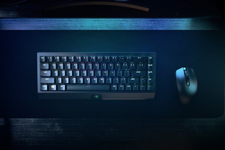 Razer klaviatūra juodas blackwidow v3 mini hyperspeed - geltonas jungiklis - mes ZNZXF63
