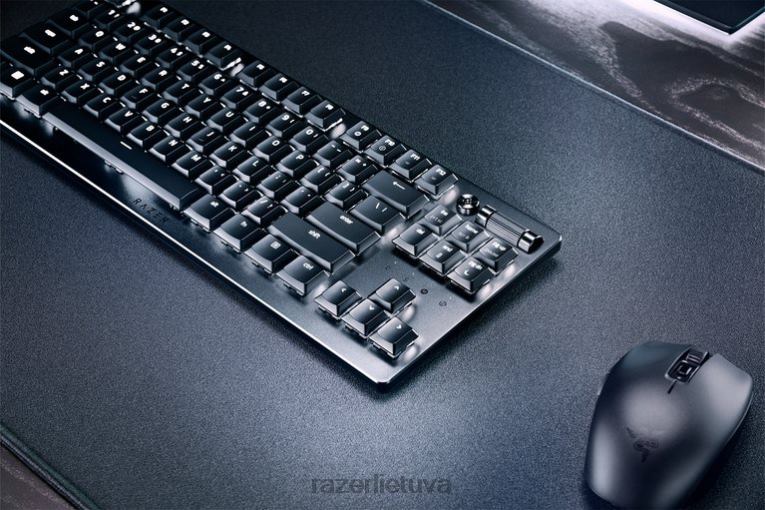Razer klaviatūra juodas deathstalker v2 pro tenkeyless – spragtelėjęs optinis jungiklis – mus ZNZXF66