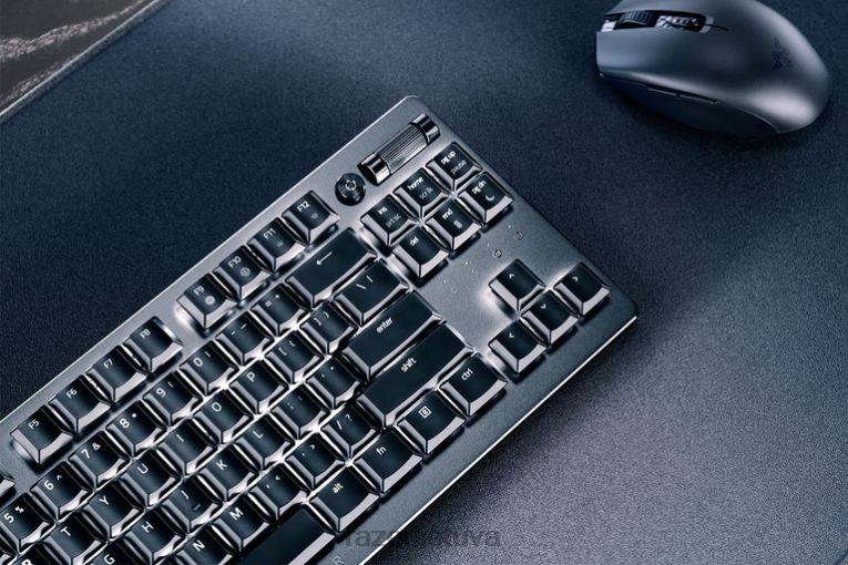 Razer klaviatūra juodas deathstalker v2 pro tenkeyless – spragtelėjęs optinis jungiklis – mus ZNZXF66