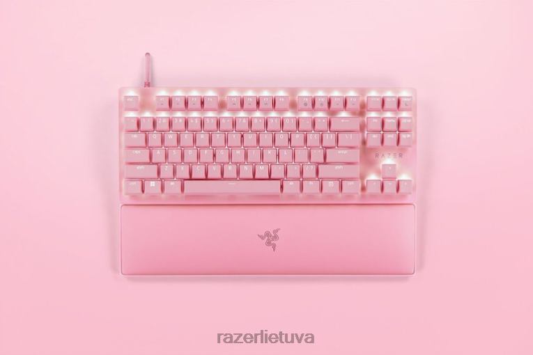 Razer klaviatūra kvarcas huntsman v2 tenkeyless - linijinis optinis jungiklis - mus ZNZXF70