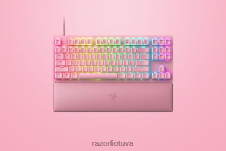 Razer klaviatūra kvarcas huntsman v2 tenkeyless - linijinis optinis jungiklis - mus ZNZXF70