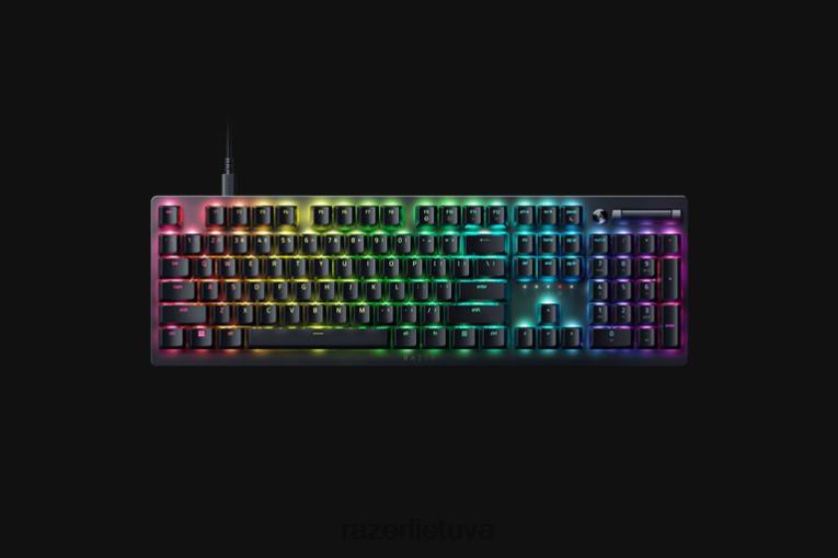 Razer klaviatūra vienos spalvos deathstalker v2 – spragtelėjęs optinis jungiklis – mus ZNZXF67