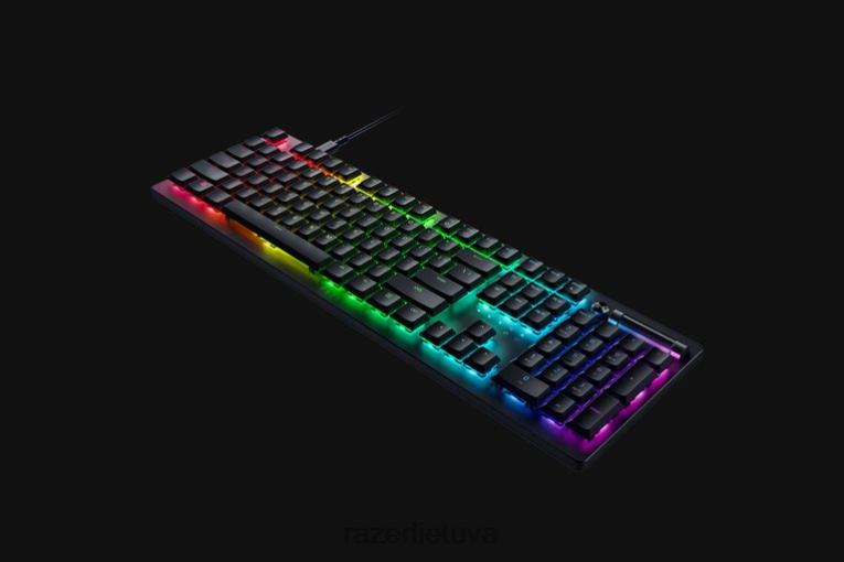 Razer klaviatūra vienos spalvos deathstalker v2 – spragtelėjęs optinis jungiklis – mus ZNZXF67