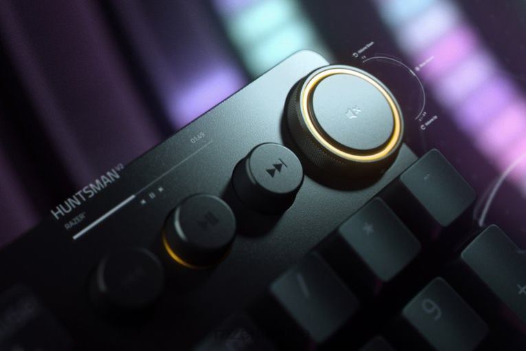 Razer klaviatūra vienos spalvos huntsman v2 – clicky optinis jungiklis – mus ZNZXF69
