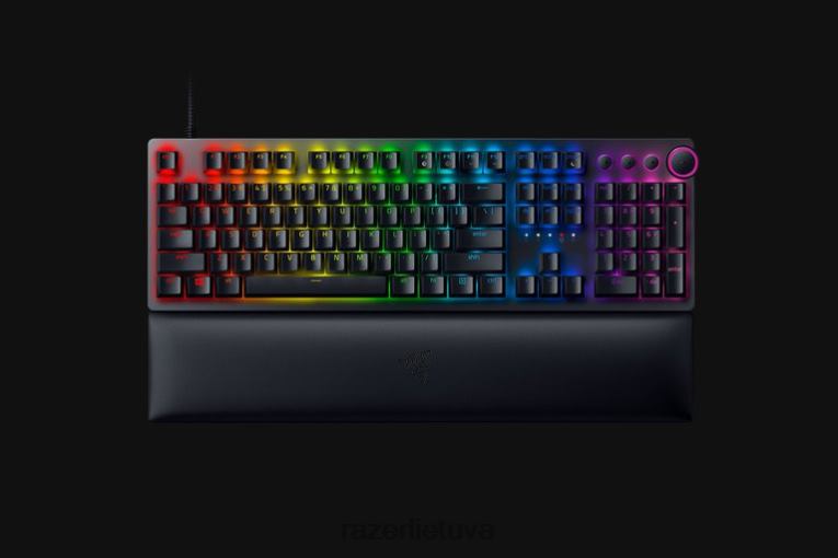Razer klaviatūra vienos spalvos huntsman v2 – clicky optinis jungiklis – mus ZNZXF69
