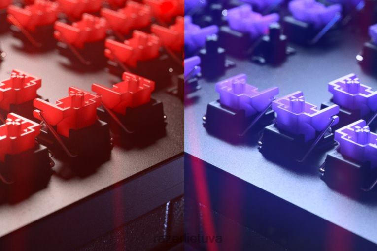 Razer klaviatūra vienos spalvos huntsman v2 – clicky optinis jungiklis – mus ZNZXF69