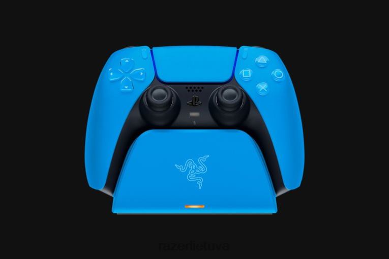 Razer konsolė mėlyna greito įkrovimo stovas, skirtas ps5 ZNZXF171