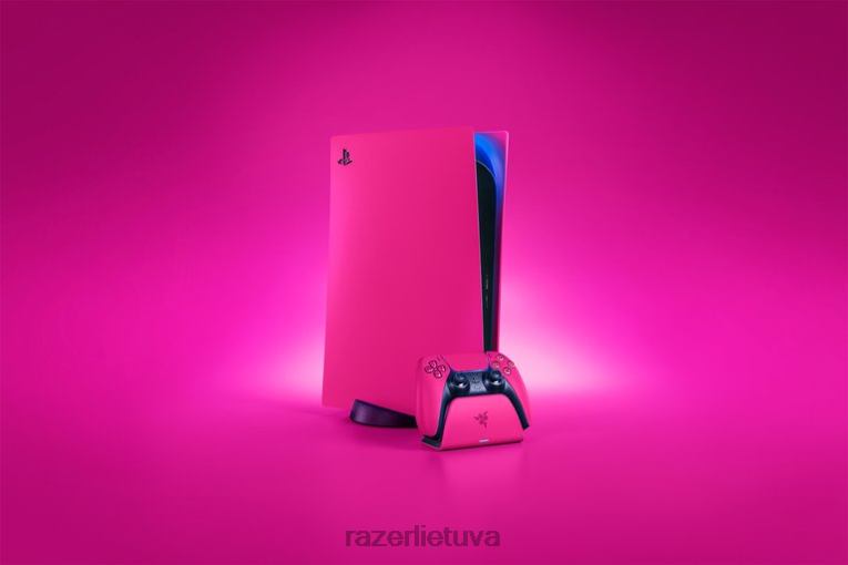 Razer konsolė rožinis greito įkrovimo stovas, skirtas ps5 ZNZXF173