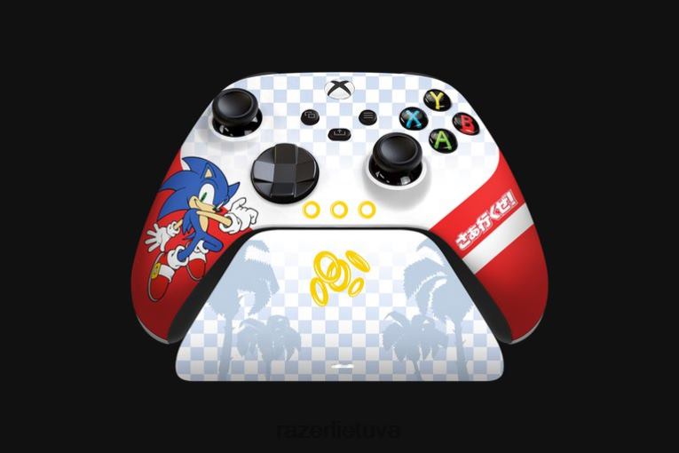 Razer konsolė vienos spalvos Sonic the Hedgehog belaidis valdiklis ir greito įkrovimo stovas, skirtas xbox ZNZXF167