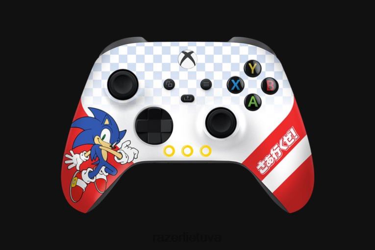 Razer konsolė vienos spalvos Sonic the Hedgehog belaidis valdiklis ir greito įkrovimo stovas, skirtas xbox ZNZXF167