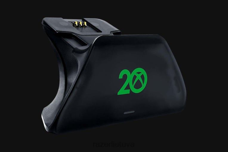Razer konsolė vienos spalvos universalus greito įkrovimo stovas, skirtas xbox - xbox 20-mečiui skirtas ribotas leidimas ZNZXF166