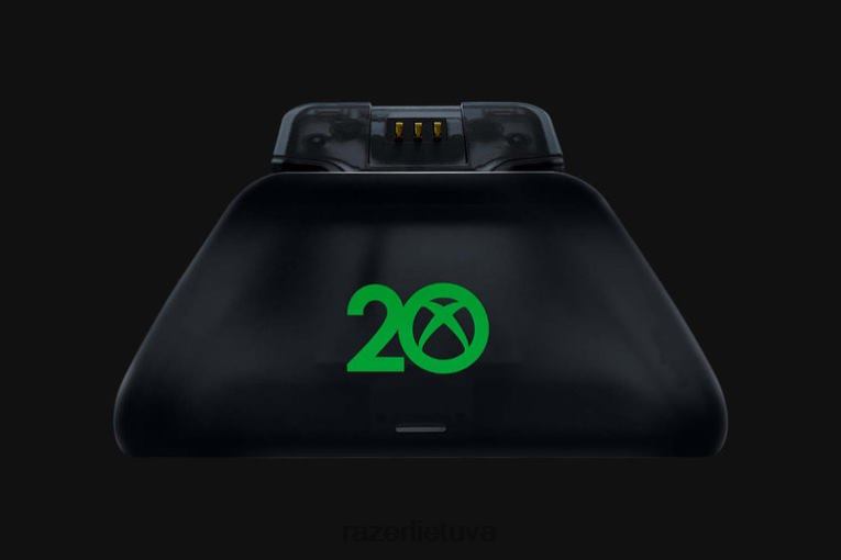 Razer konsolė vienos spalvos universalus greito įkrovimo stovas, skirtas xbox - xbox 20-mečiui skirtas ribotas leidimas ZNZXF166