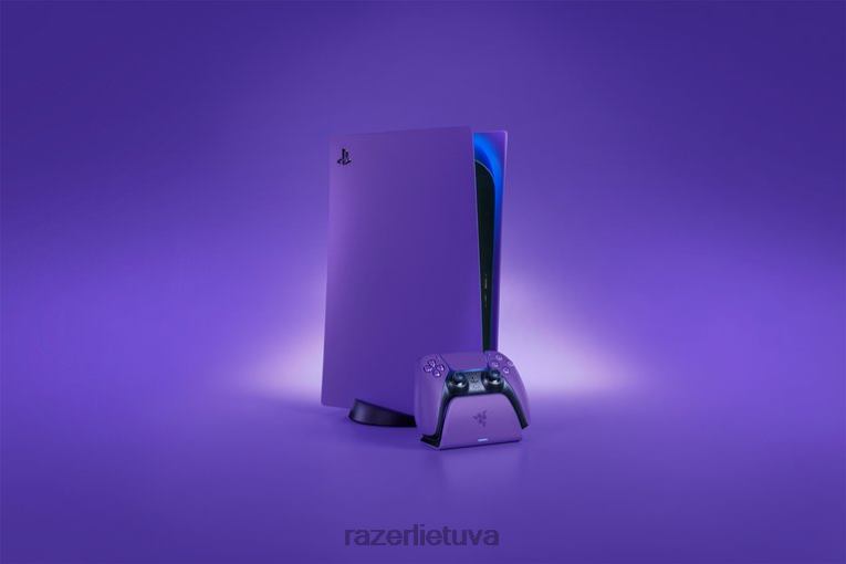 Razer konsolė violetinė greito įkrovimo stovas, skirtas ps5 ZNZXF172