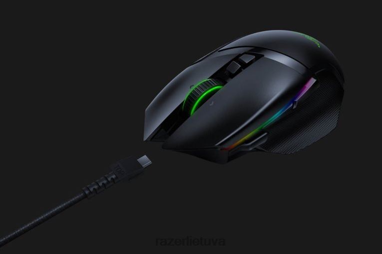 Razer pelėms vienos spalvos „basilisk ultimate“ su įkrovimo doku ZNZXF35